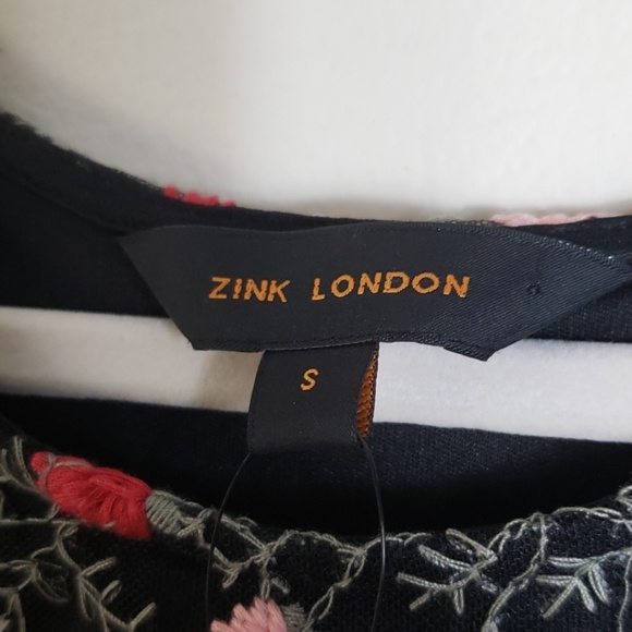 Zink London embroidered asymmetrical hem dress - Picture 6 of 8